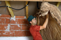 New Moat tapered roof insulation